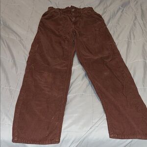 American Eagle Paperbag Corduroy Pants